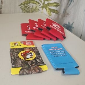 Insulated cup holders.One is twelve ounce, new from bucees stop socialism,wrap